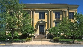 Rock Island Library, front view